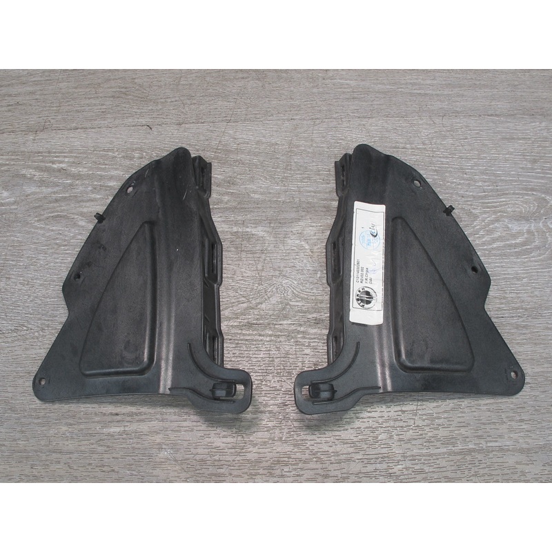 11-12 Fisker Karma Set of 2 Front Left & Right Lower A Pillar Cover Trim OEM