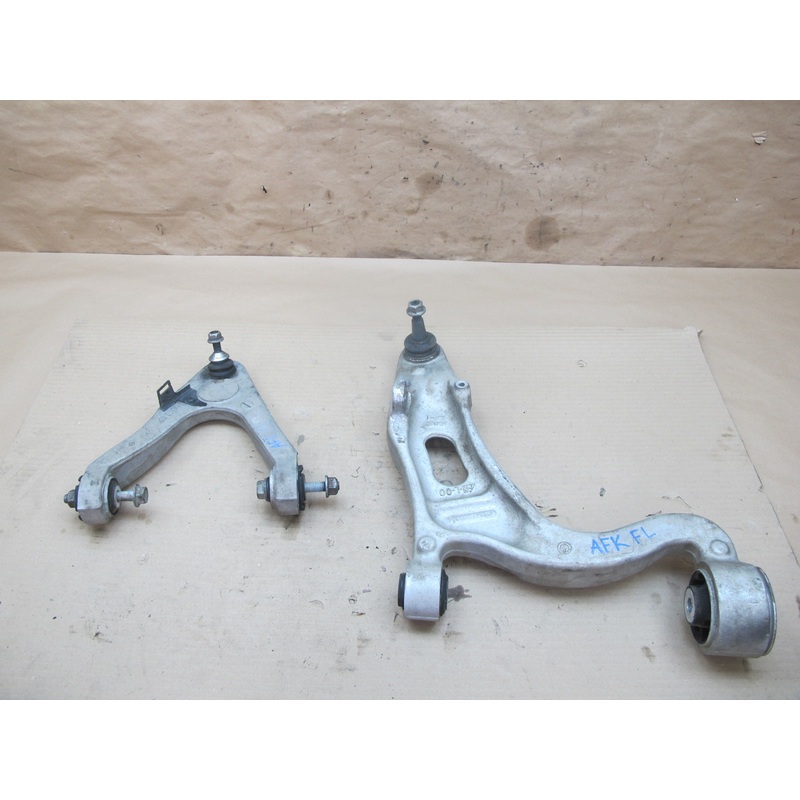 11-12 Fisker Karma Set of 2 Front Left Upper & Lower Control Arm 61K Mile OEM
