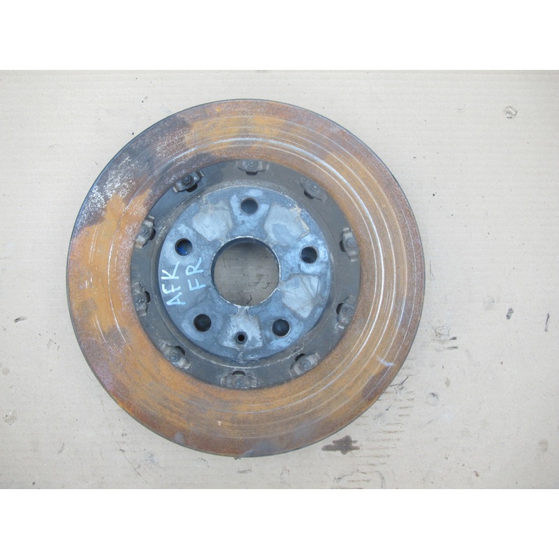 11-12 Fisker Karma Set of 2 Front Right & Left Brake Disc Rotor 61K Miles OEM