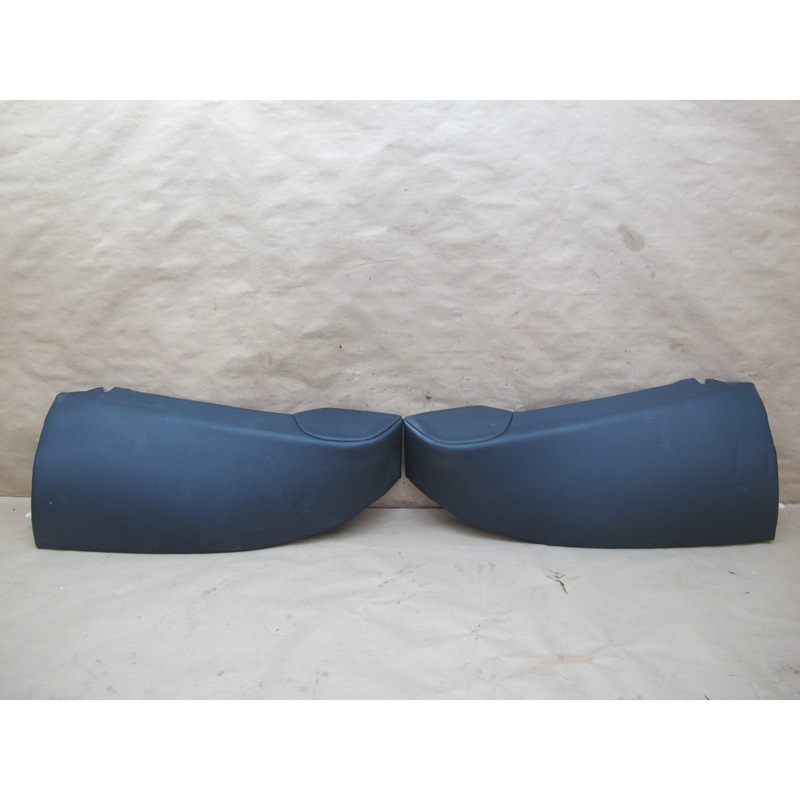 11-16 BMW F10 5-SERIES Set of 2 Rear Left Right Seat Leather Side Bolster OEM