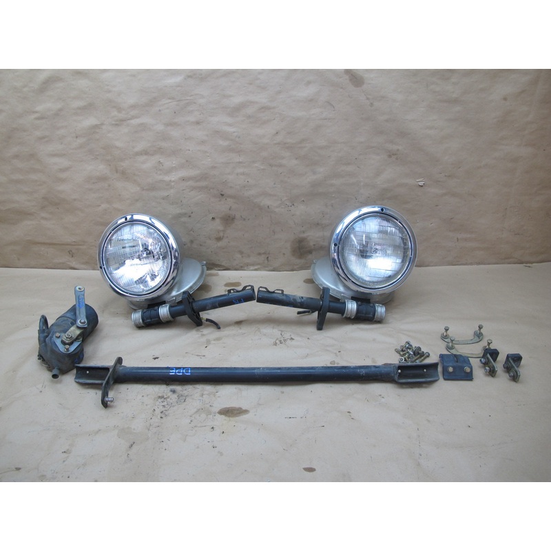 1978-1986 Porsche 928 S Front Right & Left Halogen Headlight Lamp W/ Motor Set