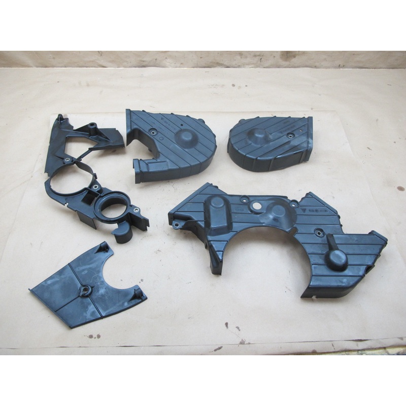 1983-1984 Porsche 928 S 4.7L Engine Motor Timing Cover Plate Set