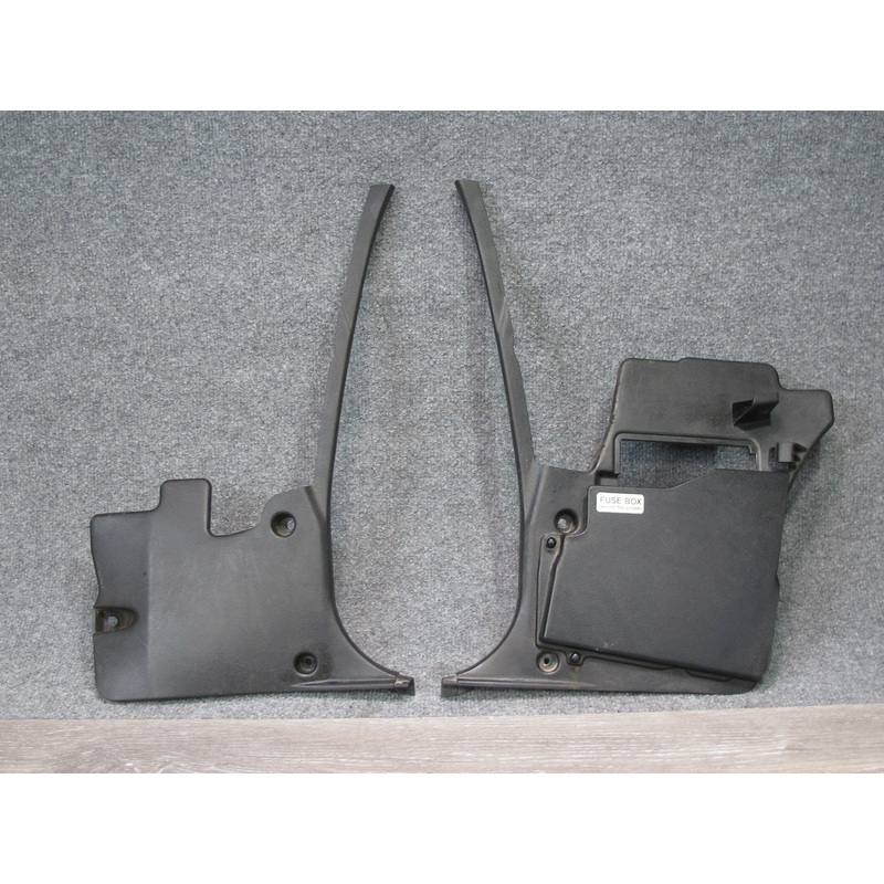 82-85 Toyota Supra MA67 Set of 2 Front Left & Right Kick Trim Cover Panel OEM
