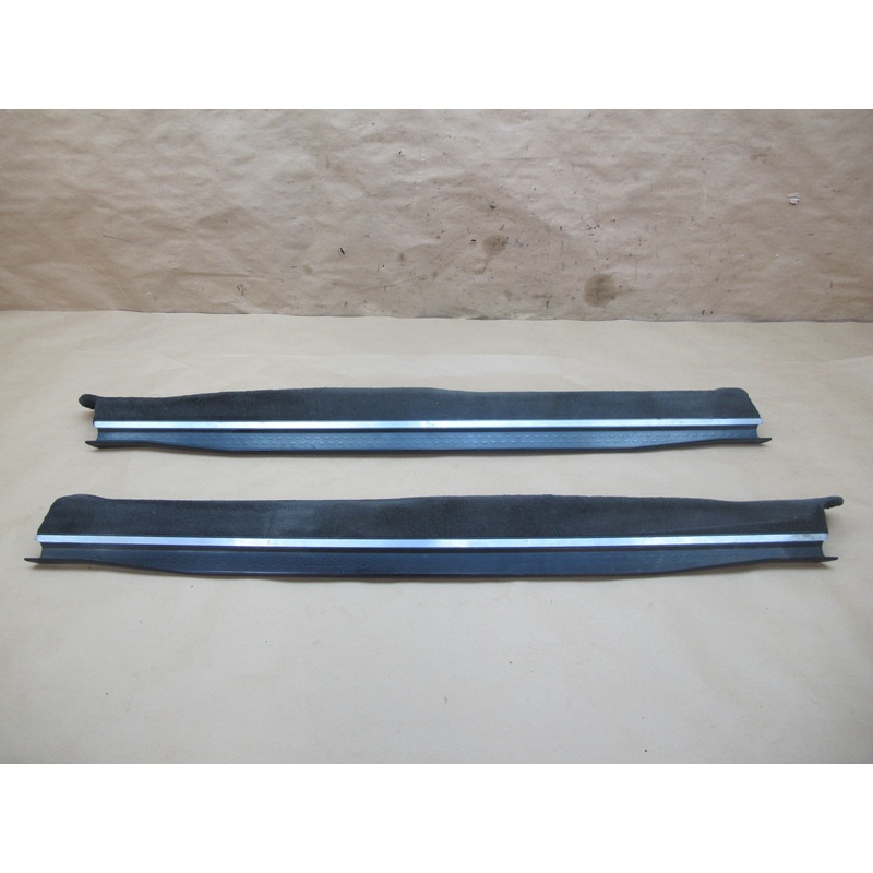 94-02 Mercedes R129 Sl-class Set of 2 Door Step Sill Plate Trim Panel OEM