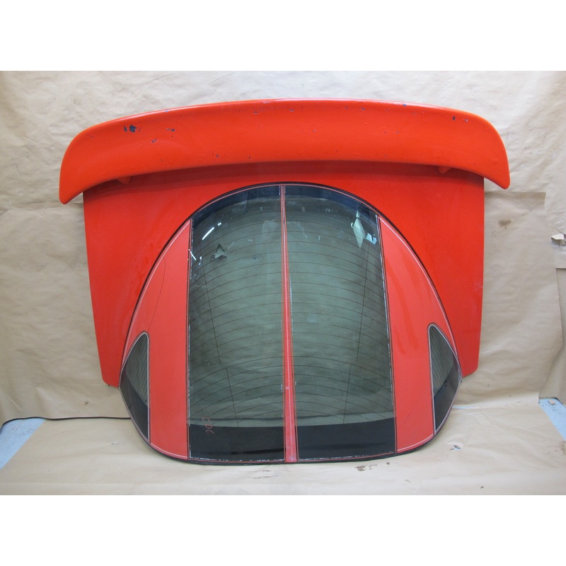 97-04 Chevrolet Corvette C5 Rear Hatch Trunk Lid Liftgate Glass Window RED OEM