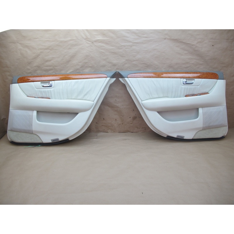 01-03 Lexus UCF30L LS430 Set of 2 Rear Door Interior Trim Cover Panel OEM