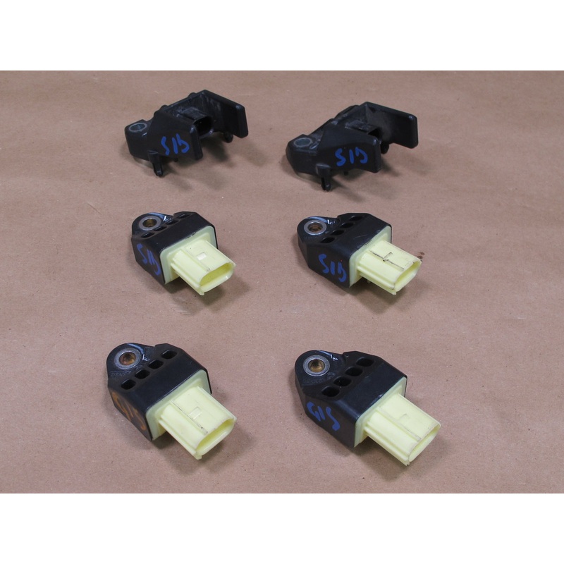 10-15 LEXUS IS250 IS350 CONVERTIBLE SAFETY CRASH IMPACT SRS AIRBAG SENSOR 6PCS OEM