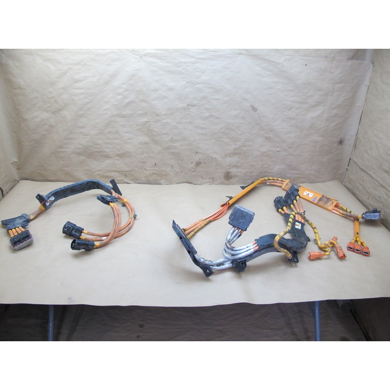 11-12 Fisker Karma Set of 2 Front & Rear High Voltage Battery Cable OEM