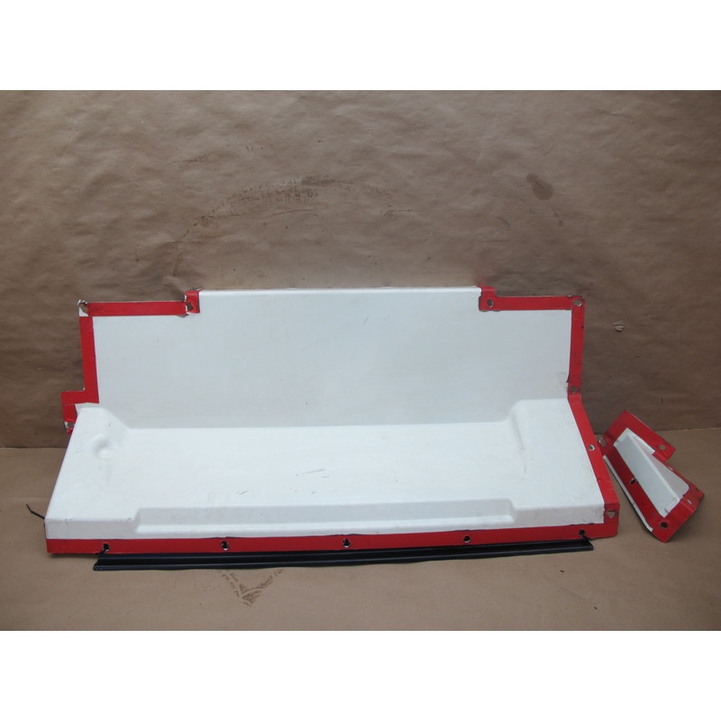 11-12 Fisker Karma Set of 2 Rear Trunk Battery Inverter Cover Trim Panel OEM