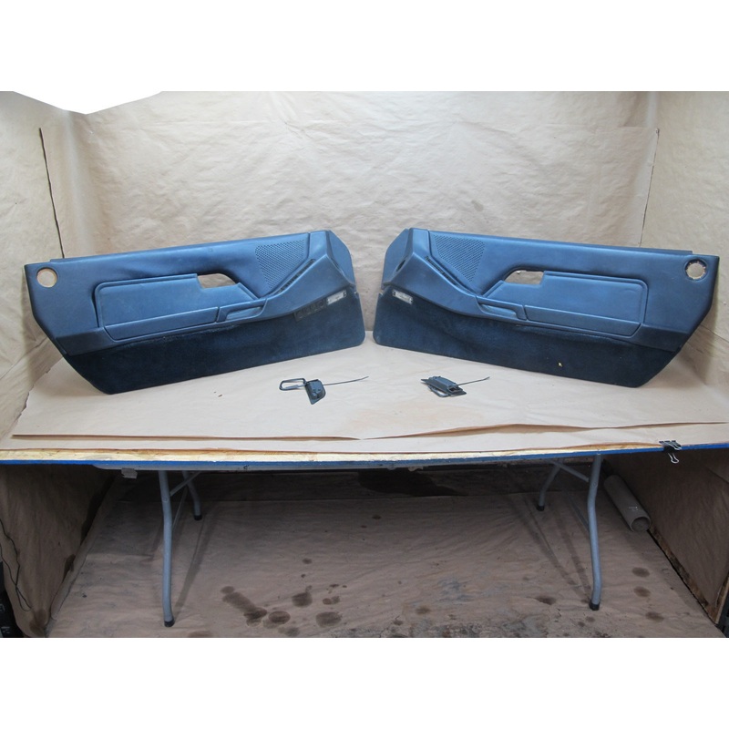 1983-1986 Porsche 928 S Right & Left Side Interior Door Panel Cover Set
