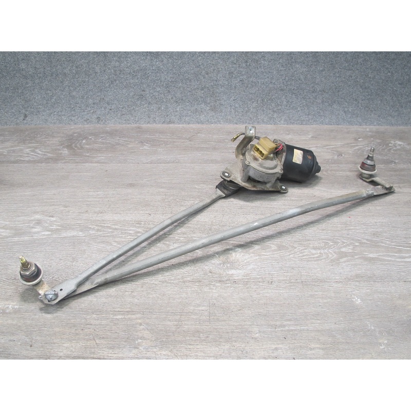 79-83 Datsun Nissan 280ZX Front Windshield Transmission Linkage w Motor OEM
