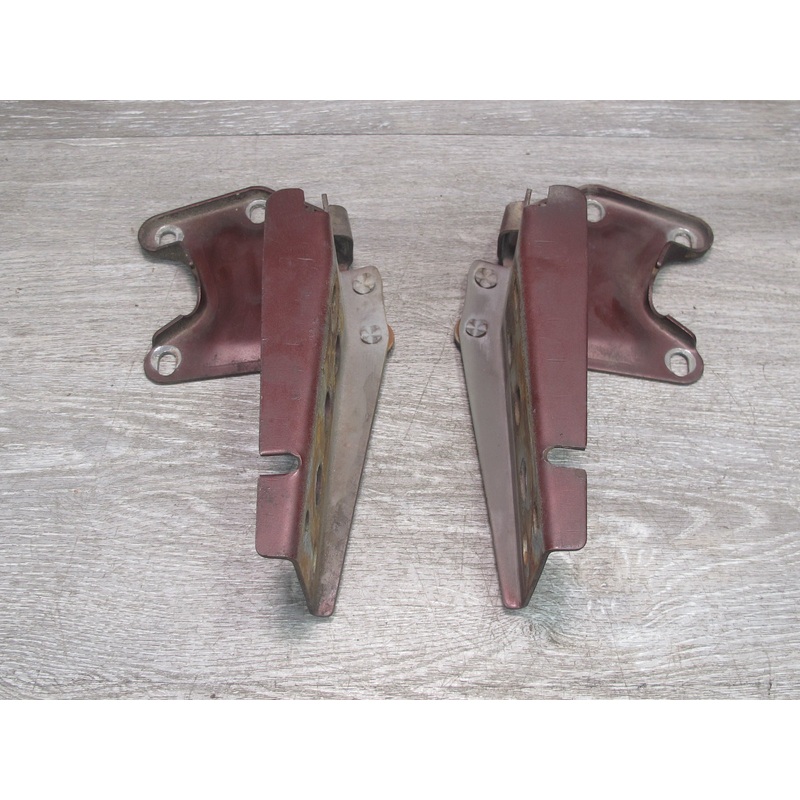79-83 Datsun Nissan 280ZX S130 Set of 2 Front Hood Hinge OEM