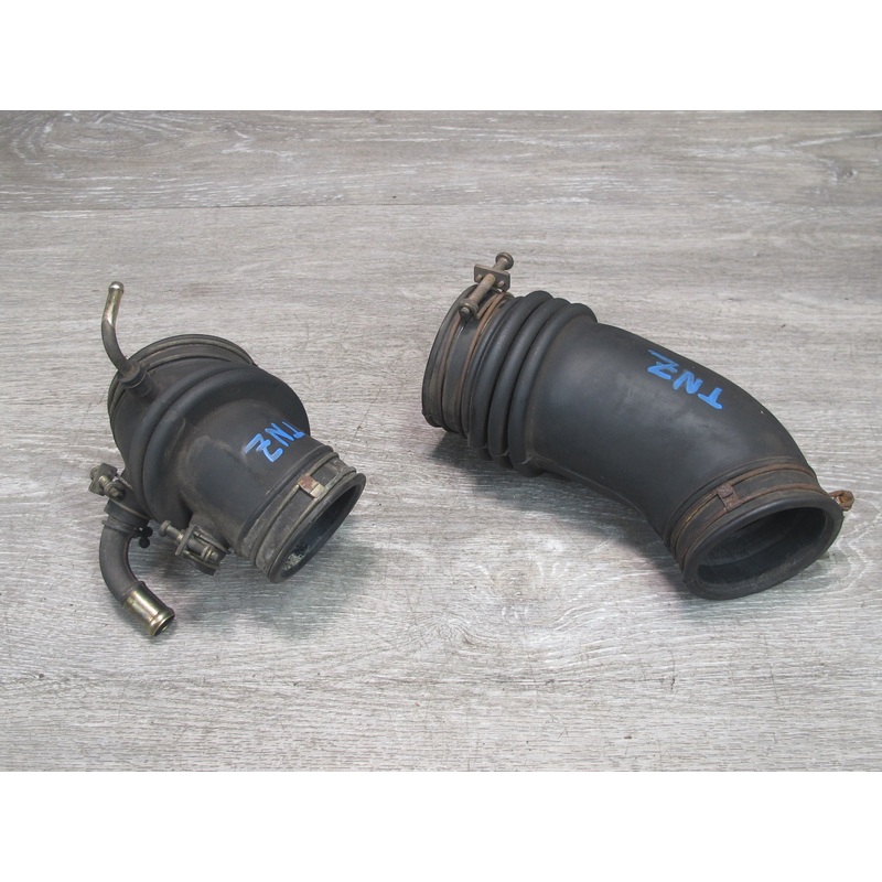 82-83 Datsun Nissan 280ZX S130 NON Turbo Set of 2 Air Intake Hose Tube OEM