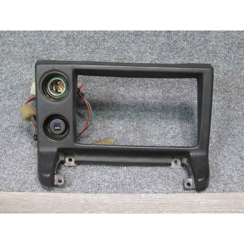 84-85 Toyota Supra MA67 Dash Center Radio Trim Bezel Panel w Lighter Outleroem