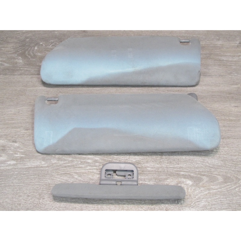 92-94 Lexus UZZ30L SC300 SC400 Set of 3 Front Left Center Right Sun Visor OEM