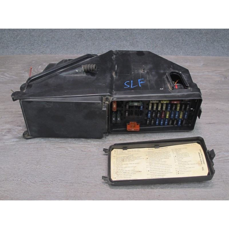 96-02 Mercedes R129 Sl-class Front Left Engine Fuse Relay Box 1295401050 OEM