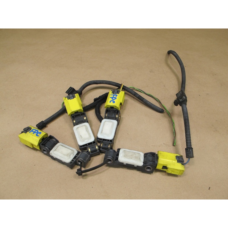 03-10 PORSCHE CAYENNE 955 SAFETY CRASH IMPACT SRS AIRBAG SENSOR 4PCS 7L0909606D OEM