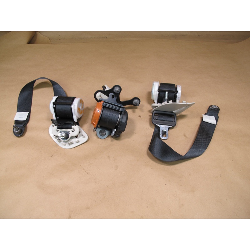 11-17 INFINITI QX56 QX80 REAR 3RD ROW RIGHT CENTER LEFT SIDE SEATBELT RETRACTOR SET OEM
