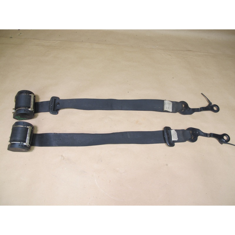 87-91 BMW E30 CONVERTIBLE FRONT LEFT & RIGHT SIDE SEATBELT RETRACTOR SET OEM
