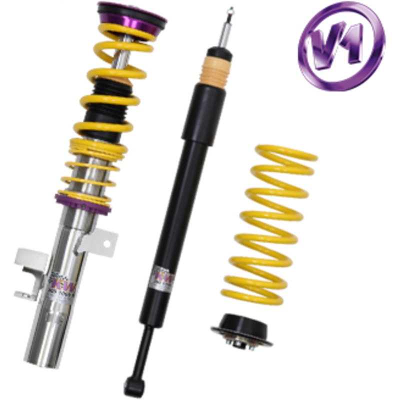 KW Variant 1 Coilovers for S4 (B6, B7); (8E, 8H, QB6) Saloon; Quattro incl. Facelift