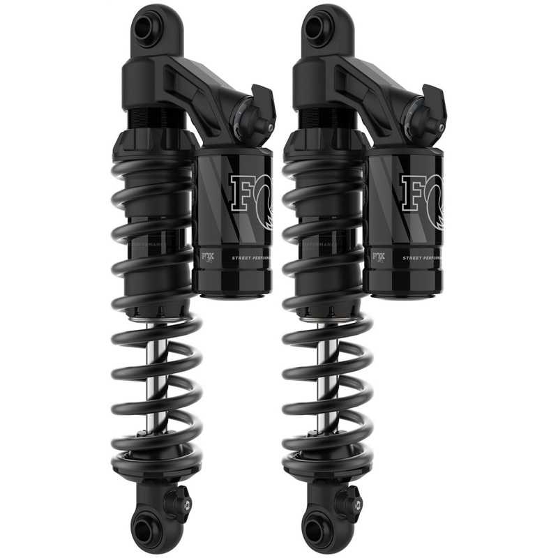 Fox 93-17 Harley-Davidson FXDWG Dyna Wide Glide Rear QS3-QSR Performance Series Shock Kit