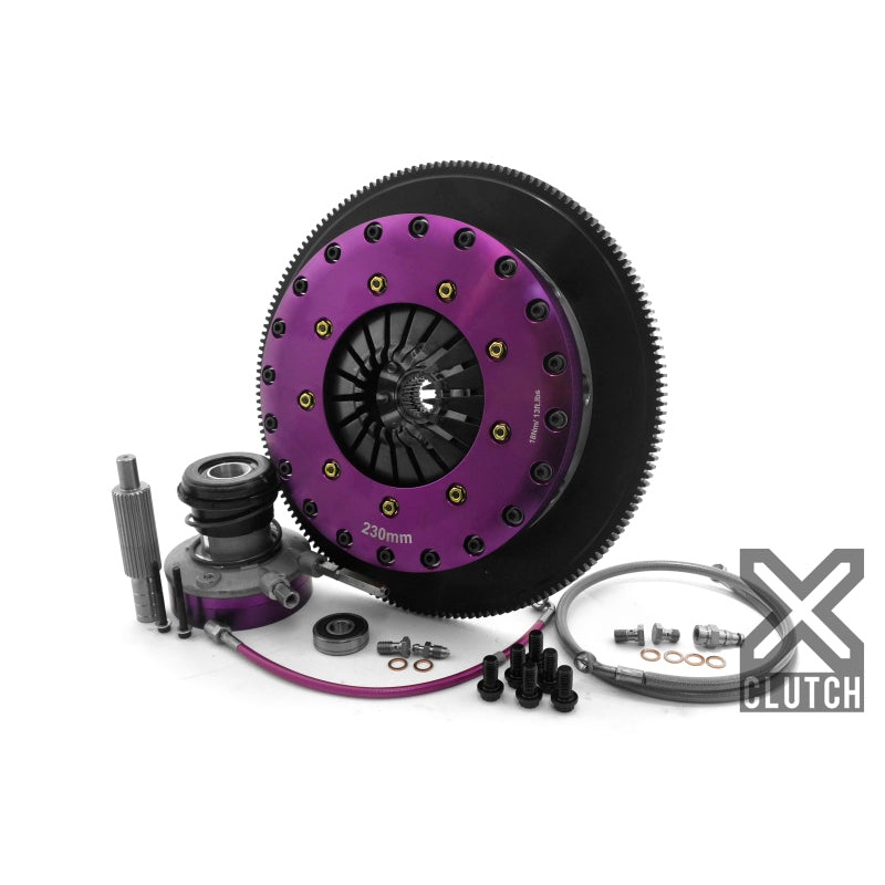 XClutch 10-15 Chevrolet Camaro 6.2L 9in Twin Solid Organic Clutch Kit