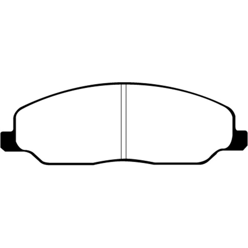 EBC 05-10 Ford Mustang 4.0 Redstuff Front Brake Pads