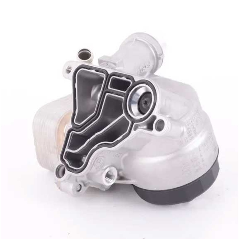 Engine oil cooler with oil filter housing, with seal For BMW  E84 F25 F30 11428637812