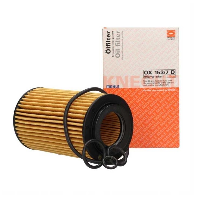 MAHLE (MAH # OX 153/7D) OIL FILTER For Mercedes Benz 0001802209