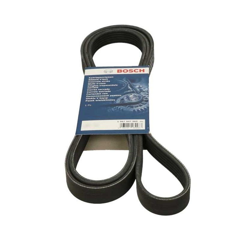 Bosch V-Ribbed Belt (9PK1885) For Mercedes Benz 1987947085