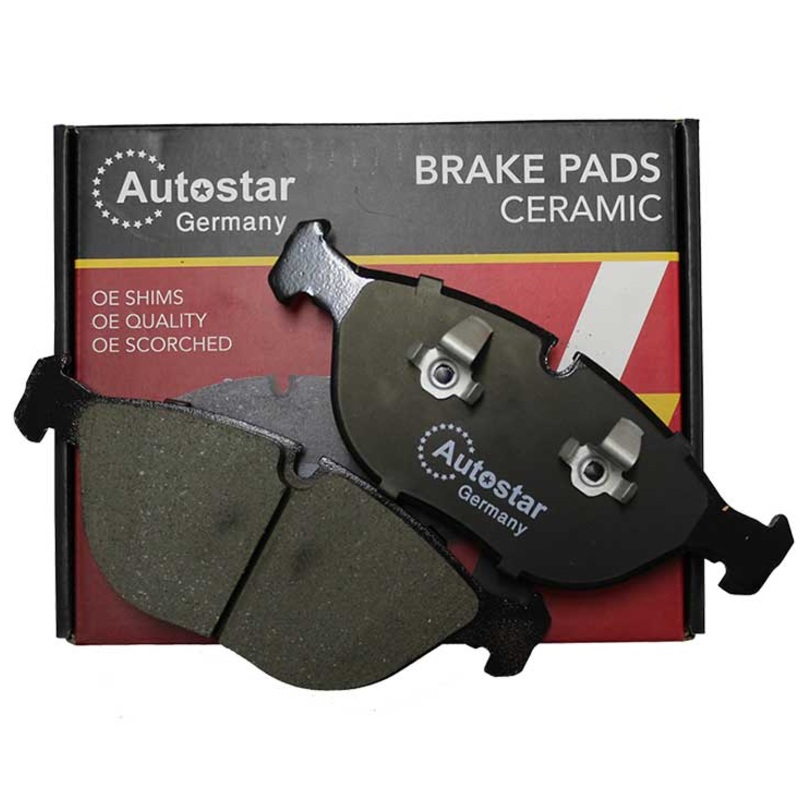 Autostar Germany BRAKE PAD SET CERAMICS For Mercedes Benz W210, W220, W202, AMG & 4MATIC 0034209120