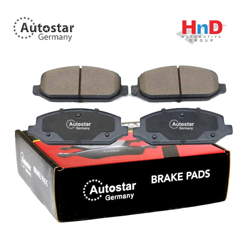Autostar Germany Brake pad CR set Front Axle, MERCEDES-BENZ GLE (W167) 0004203702