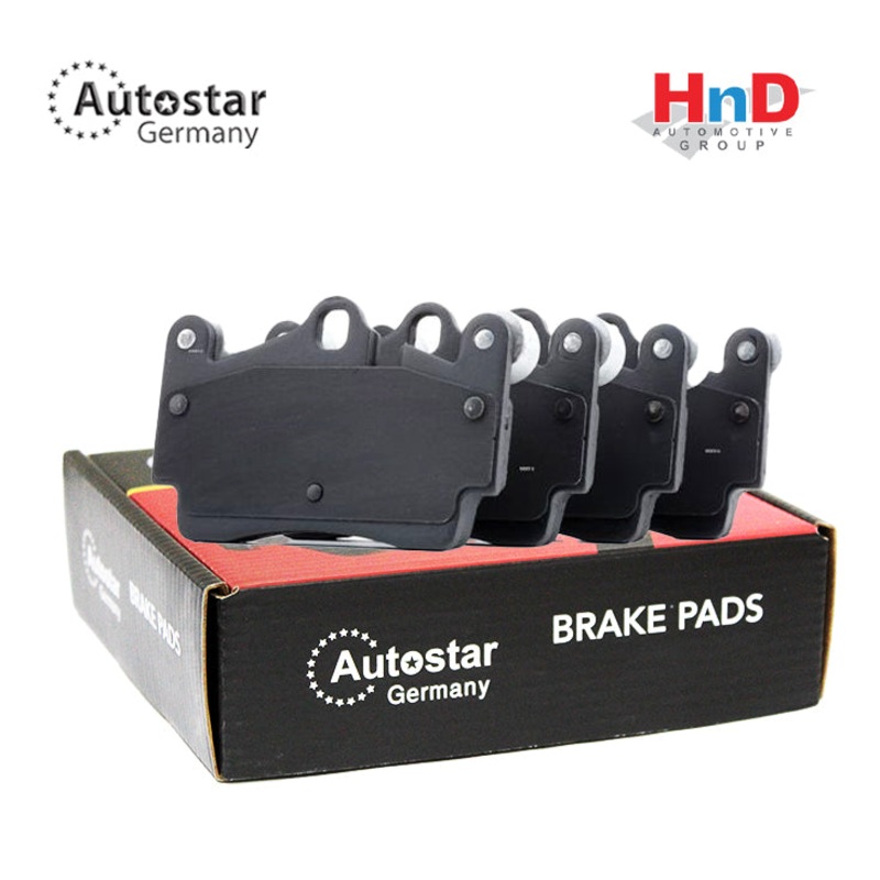 Autostar Germany Brake pad set CR Rear Axle, PORSCHE Cayenne (9PA) 7L0698451