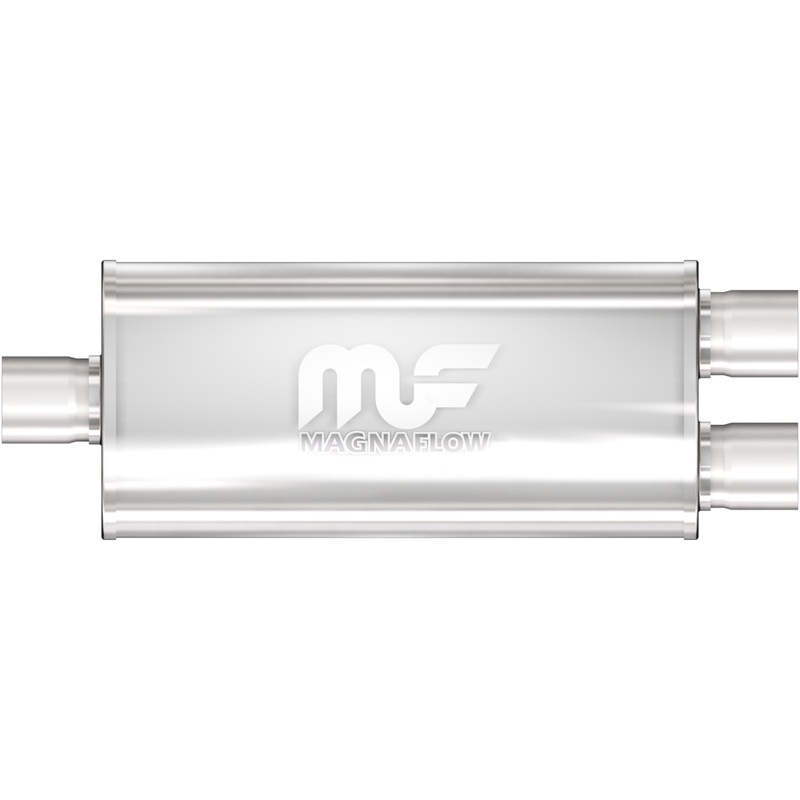 MagnaFlow Muffler Mag SS 14X5X8 2.25X2/2 C/D (12148)