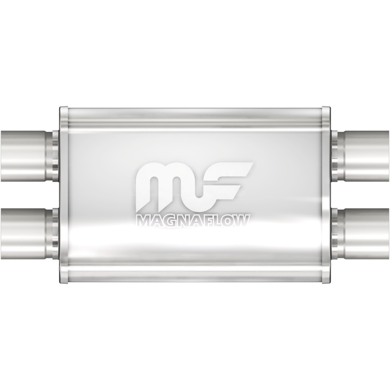 MagnaFlow Muffler Mag SS 11X4X9 2.5 D/D (11379)